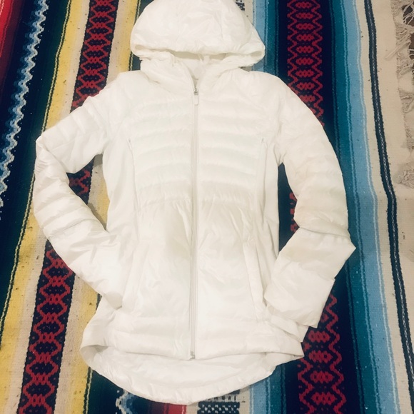 lululemon white puffer jacket